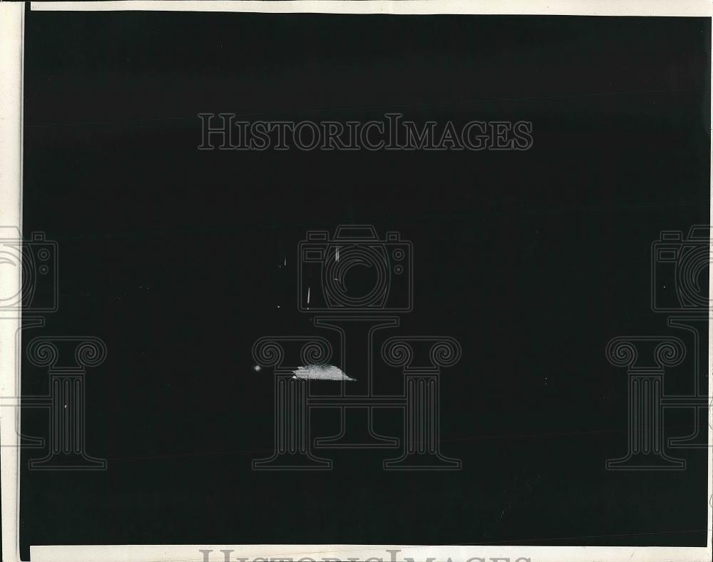 1942 Press Photo Chicago&#39;s first Black-Out, West Side of Chicago&#39;s loop - Historic Images