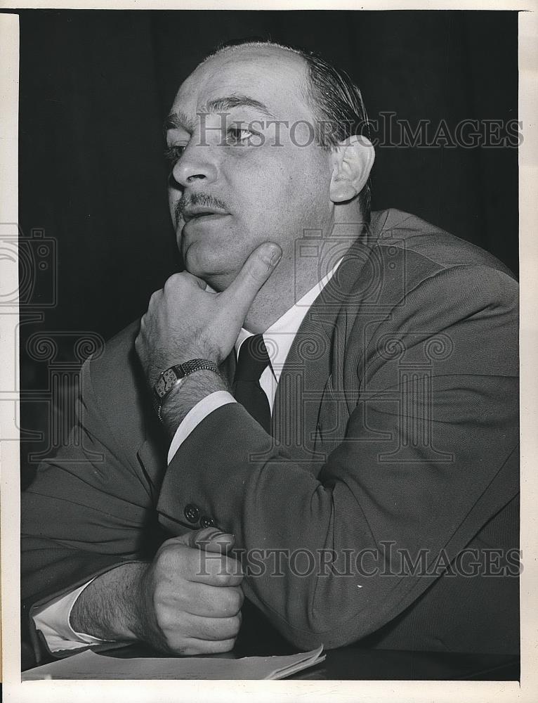 1947 Press Photo L.C. Durham Testifies before the Senate - nea55429 - Historic Images