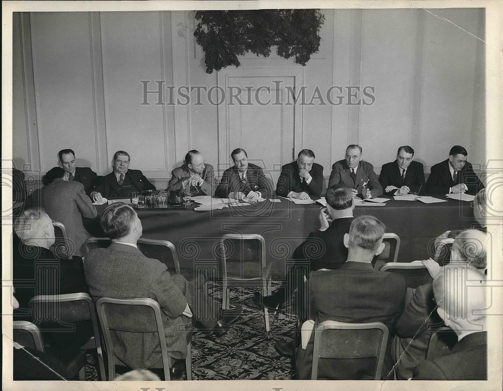 1944 Press Photo Republican GOP National Committee Members in Chicago - Historic Images