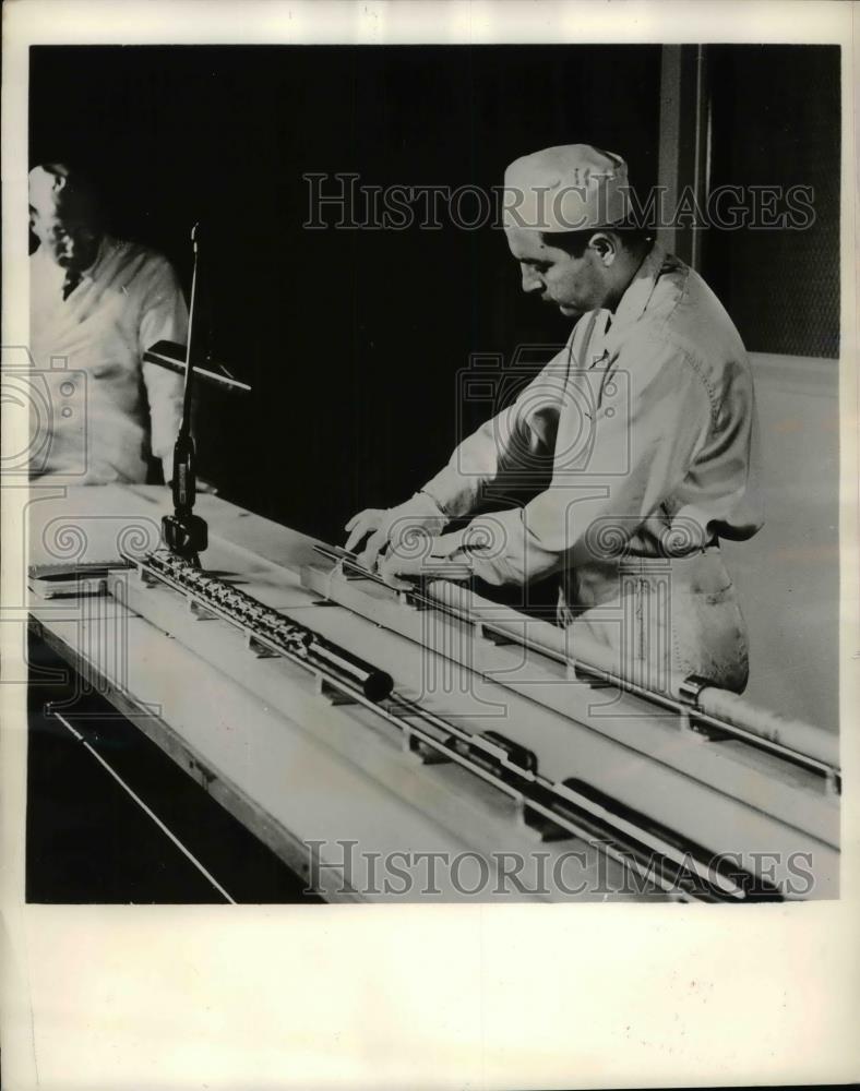 1957 Press Photo American Telephone &amp; Telegraph Company - nea59569 - Historic Images