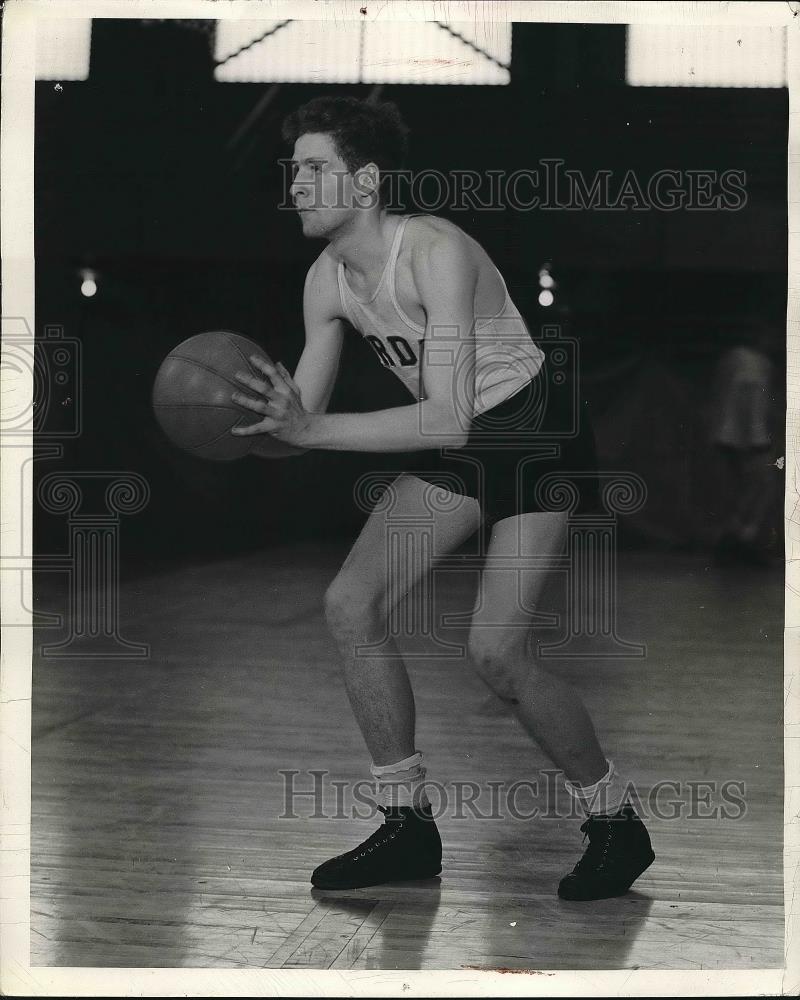 Press Photo Purdue University basketball player Dan Fisher - nea55310 - Historic Images