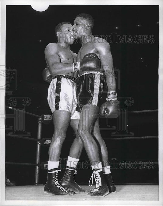 1960 Press Photo Ed Perkins Chico Rollins - nea55344 - Historic Images