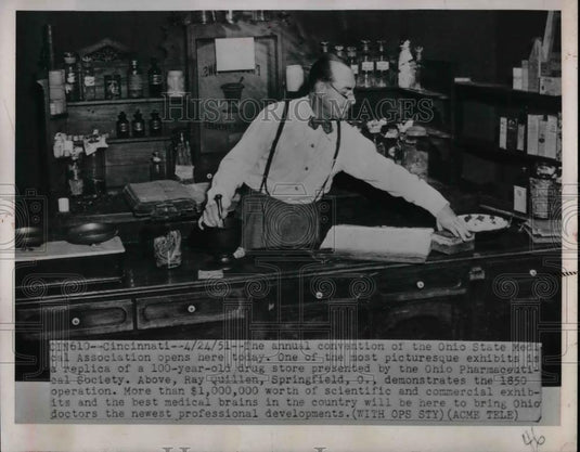 1951 Press Photo Annual Convention of Ohio State Medical Association - nea66344 - Historic Images