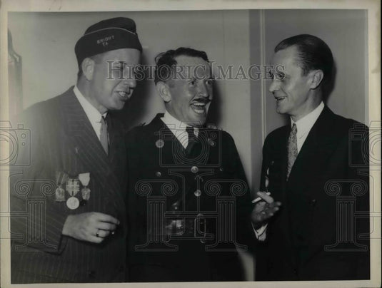 1936 Press Photo Casater Hotel, Charles Konapp,Paul McGann,Fay Thomas - Historic Images