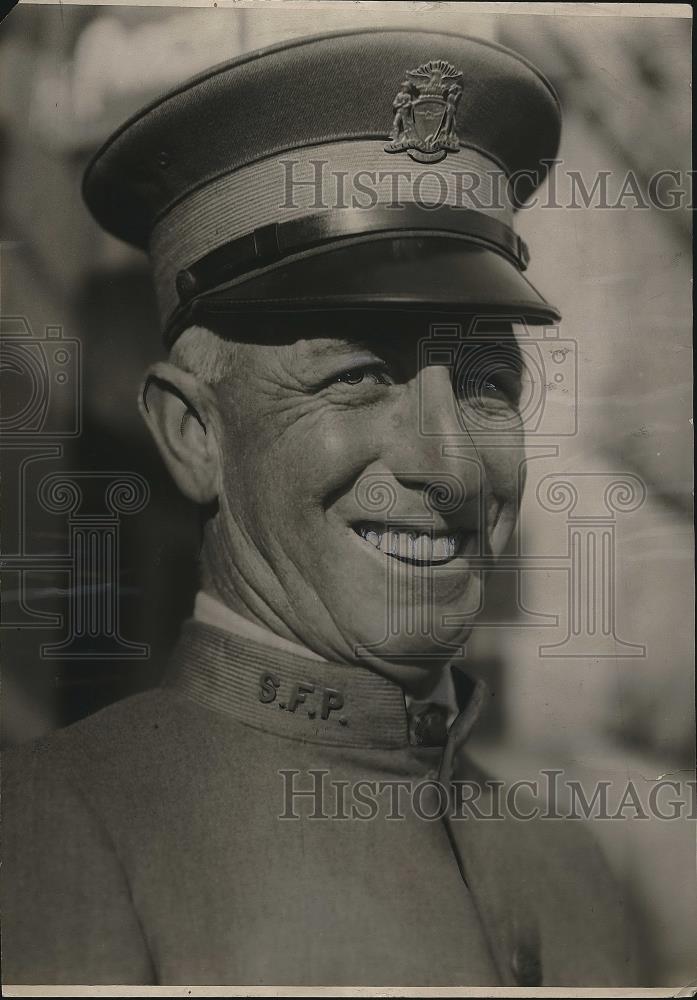 1925 Press Photo Sgt. PH Mcgee posing for photo - nea69110 - Historic Images