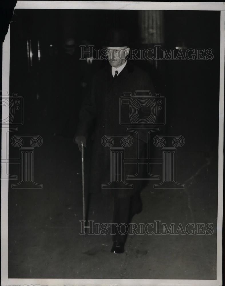 1933 Press Photo  US Sec of State Henry L. Stimson in D.C. - Historic Images