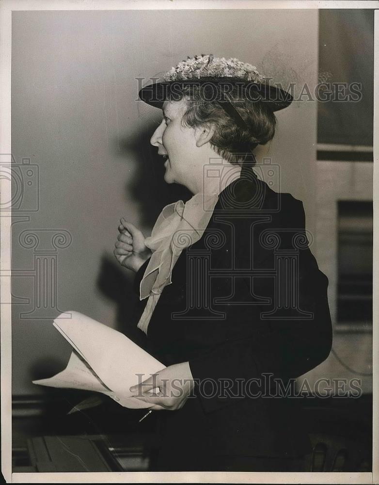 1939 Press Photo Miss Mary Dillon Manager Of The Brooklyn Boro Gas Company - Historic Images
