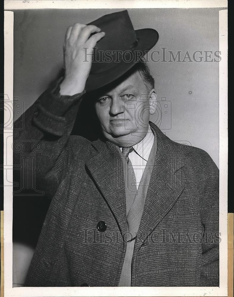 1944 Press Photo George N Briggs Suspended Aide to Secretary - nea68513 - Historic Images