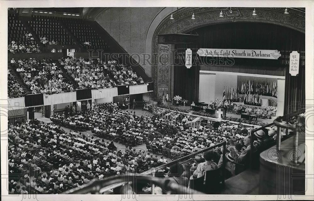 1950 Press Photo 8th session of Congress of Baptist World Alliance - nea68150 - Historic Images