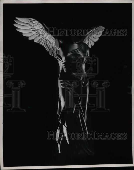 1950 Press Photo Annual Lasker Award titled Winf=ged Victory - nea65016 - Historic Images