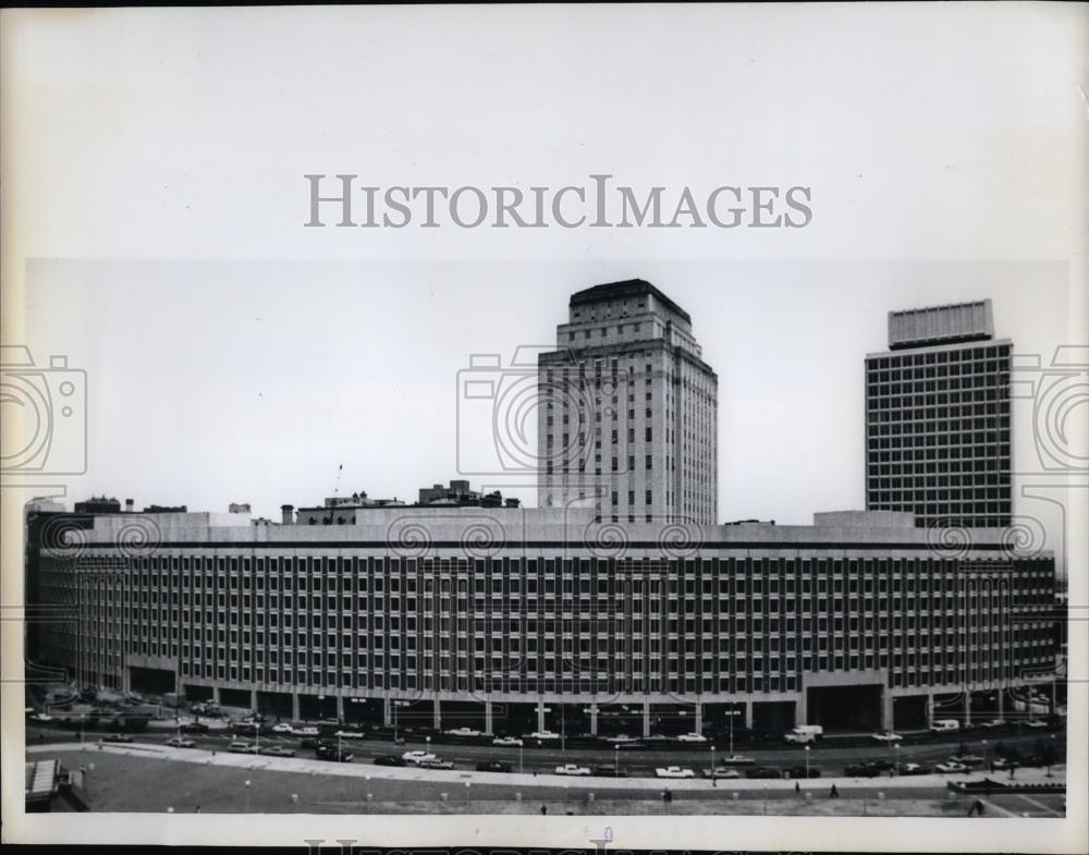 1969 Press Photo Center Plaza Office Building In Boston - nea66371 - Historic Images