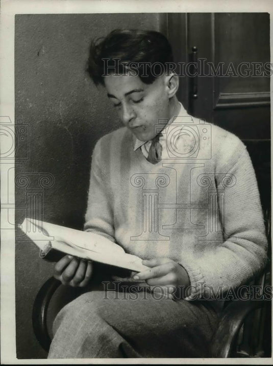 1926 Press Photo James Kibbe in the SF Juvenile Home for shooting a policeman. - Historic Images