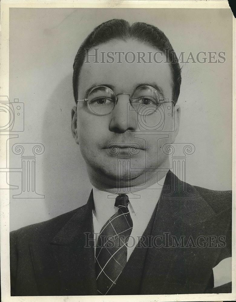 1938 Press Photo Francis Henson Secretary of President of UAW - nea68518 - Historic Images