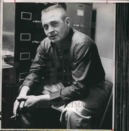 1963 Press Photo 1st Sgt William Roughton National Guardsman Arrested Bombings - Historic Images