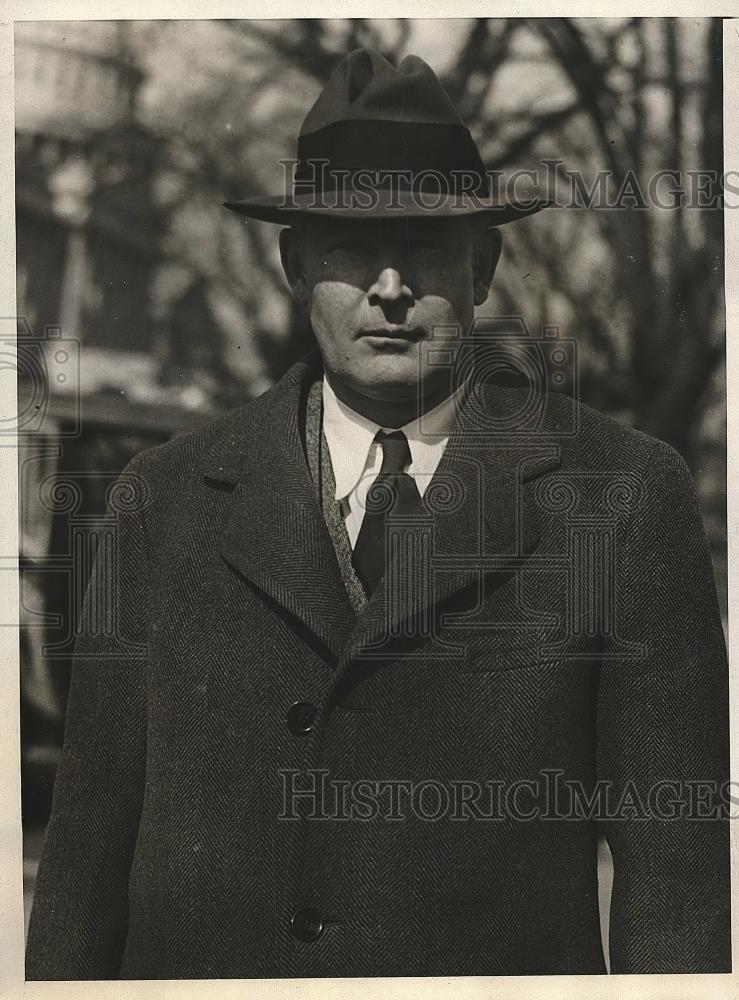 1930 Press Photo Walter W. Liggett Author at congressional Committee - nea63782 - Historic Images