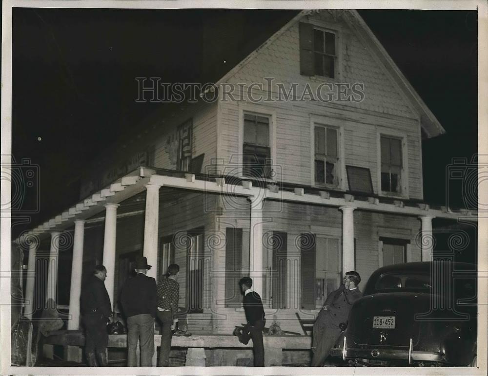 1938 Press Photo Oxen Hill Home of Mary Brown, Victim of Kidnapping - Historic Images