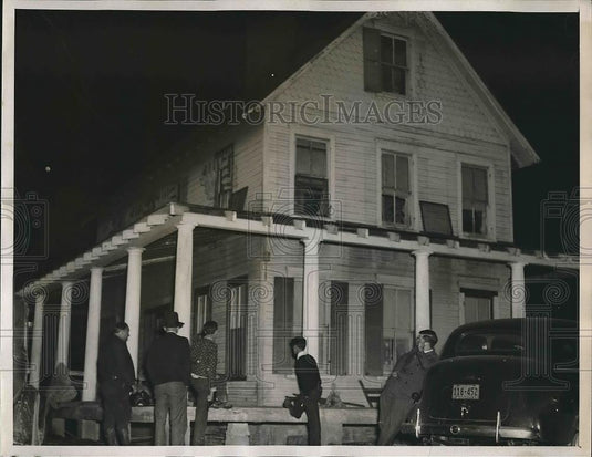 1938 Press Photo Oxen Hill Home of Mary Brown, Victim of Kidnapping - Historic Images