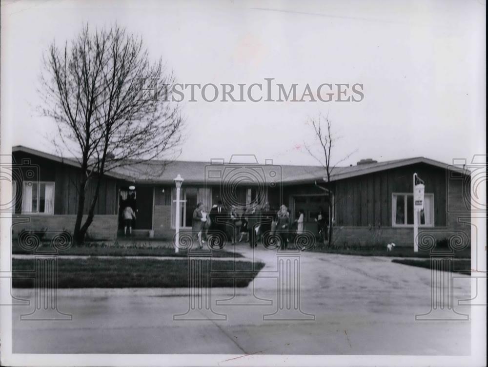 1965 Press Photo Cleveland Press Idea Home on Ashlawn Dr - Historic Images