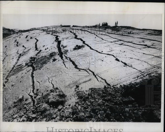 1970 Press Photo Mud Volcano Erupts In Azerbaijan - nea70716 - Historic Images