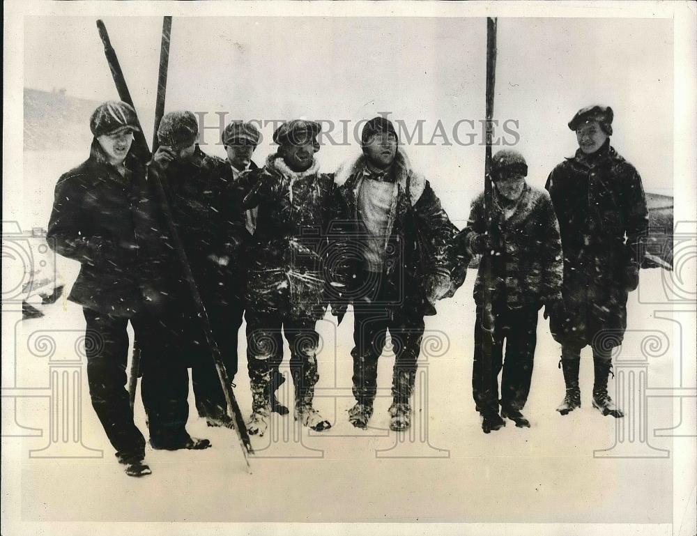 1931 Press Photo Coast Guards Rescue Men on Lake Erie - nea76329 - Historic Images