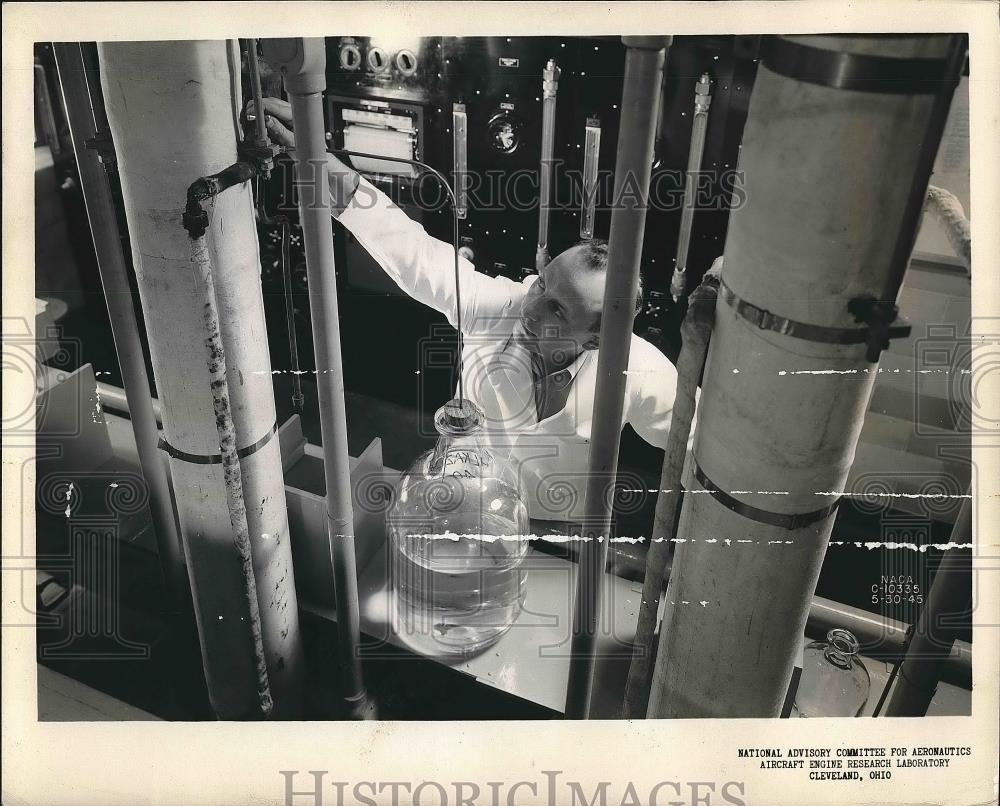 1946 Press Photo Aircraft Engine Research Laboratory, Aeronautics, Cleveland - Historic Images