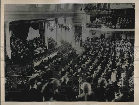 1936 Press Photo Margate England Conservative Conference Lord Admiralty - Historic Images