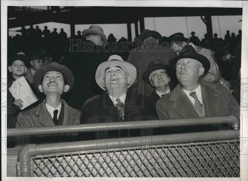 1938 Press Photo Japan;&#39;s Hirosi Saito, Sen.P Harrison, Gov H White - nea91246 - Historic Images