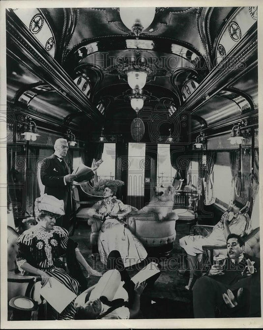 1964 Press Photo Parlor car Inside - nea78834 - Historic Images