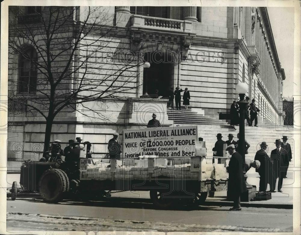 1926 Press Photo Natl Liberal Alliance at Senate office bldg - nea90484 - Historic Images