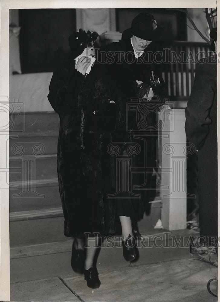 1937 Press Photo Loretta Harynek Warre Stanley Chicago Eugena Harynek - Historic Images