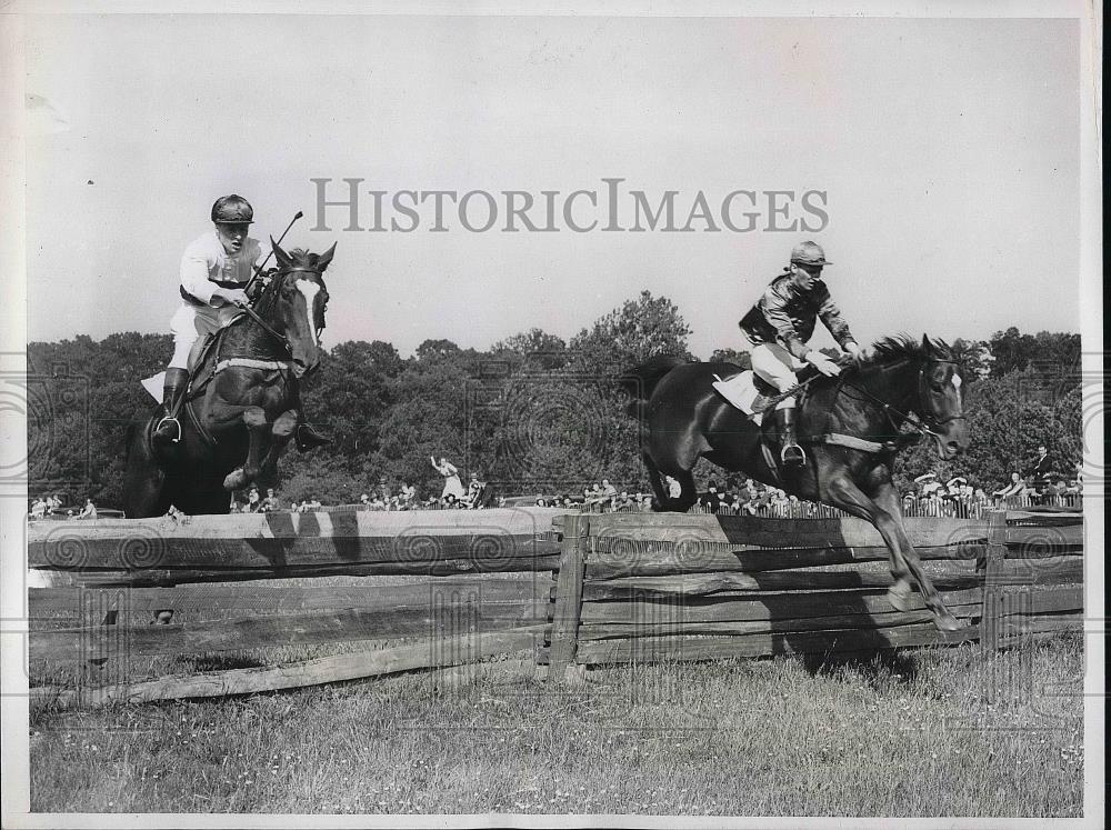 1938 Press Photo Robe Hill Hunt meet in Pa. John Strawbridge, J Hamiltion - Historic Images