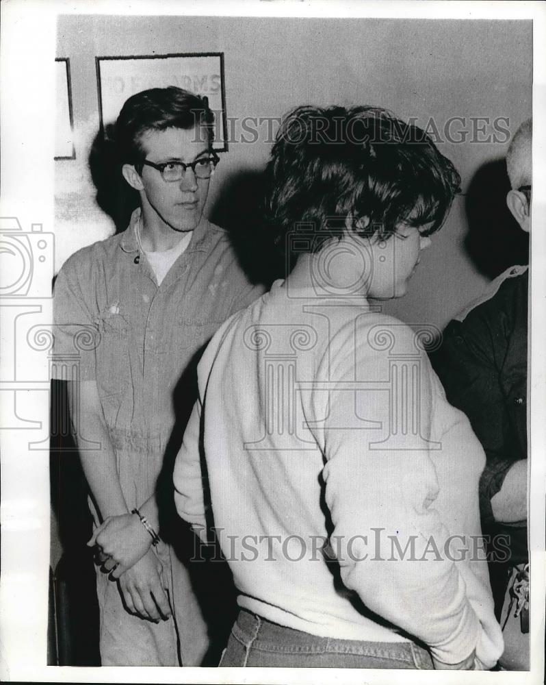1968 Press Photo Gerald Gort and Jack McRey before their murder - nea83004 - Historic Images