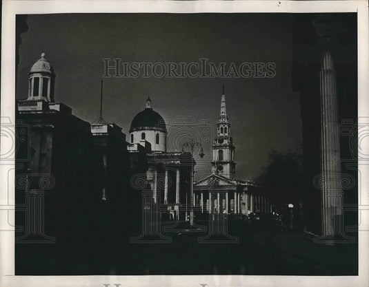 1940 Press Photo Church of St Martin's in the Fields in London - nea88916 - Historic Images