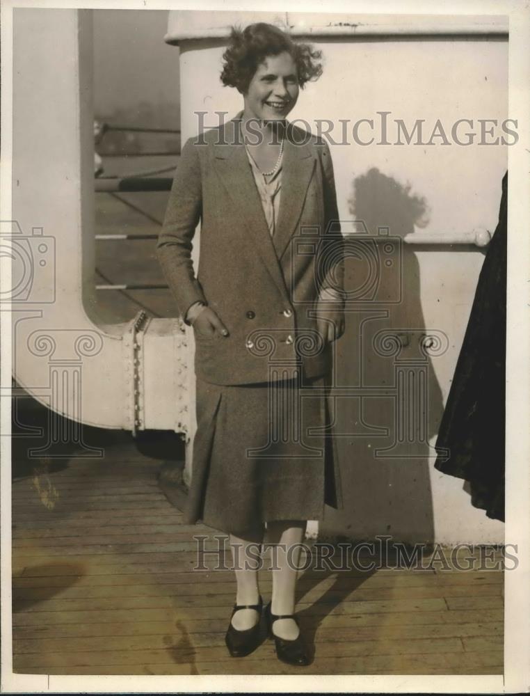 1926 Press Photo Delegate Lady Margaret Hamilton at Animal Protection Congress - Historic Images