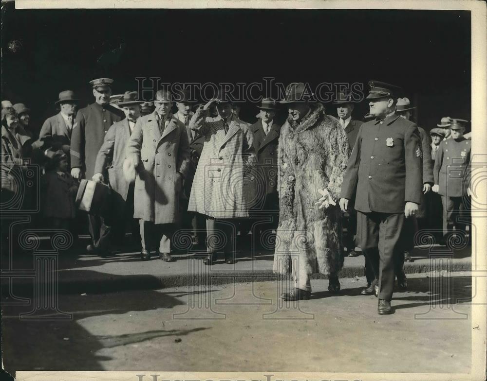 1924 Press Photo The Prince of Wales arriving in Boston, Mass - nea88556 - Historic Images