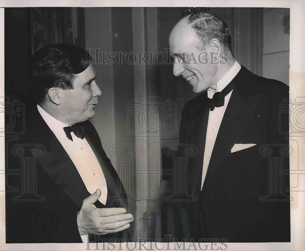 1941 Press Photo Lord Halifax of Britain &amp; US Wendell Willkie - nea91214 - Historic Images
