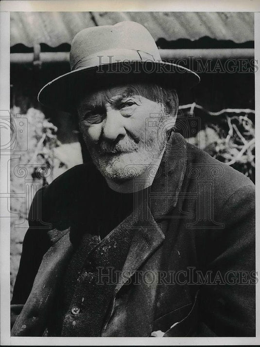 1938 Press Photo The Rev. Matthew Gold, England's oldest minister - Historic Images