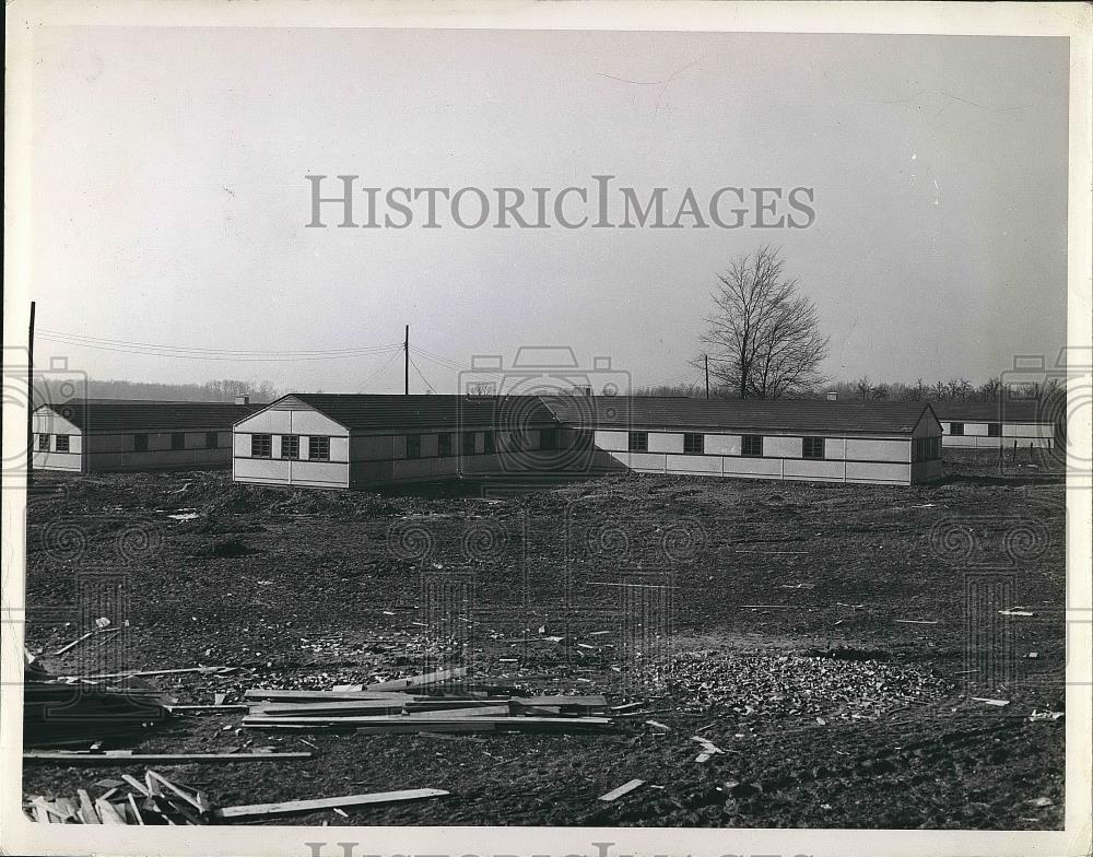1942 Press Photo girls&#39; dormitories in Ravenna, OH - nea81892 - Historic Images