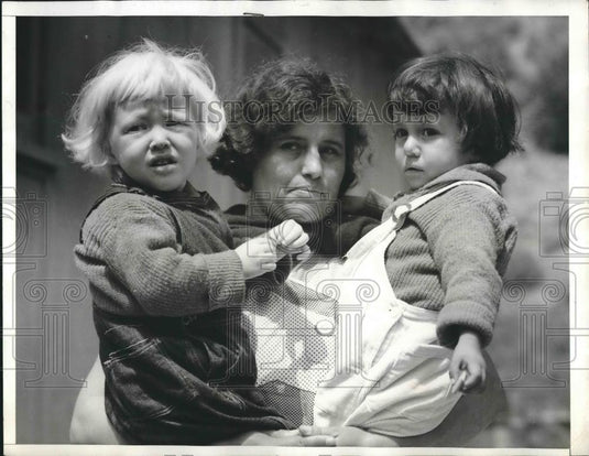 1934 Press Photo Lionel And Daniel Rios Children Of Mr & Mrs Daniel Rios - Historic Images