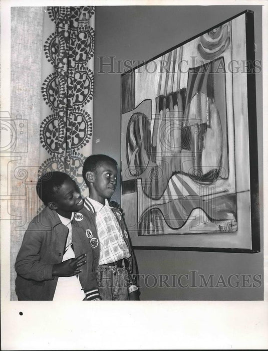 1962 Press Photo "Entelechia Oil" by Christopher Mecklert - nea91692 - Historic Images