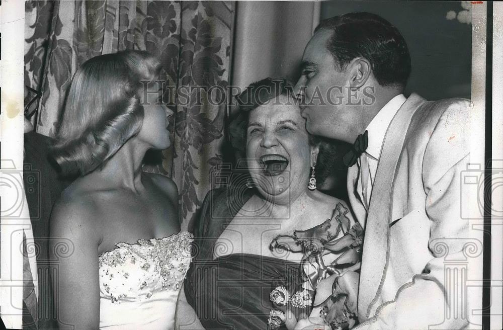 1956 Press Photo Tenn. Governor & Mrs Frank Clement at Dem. Natl Convention - Historic Images