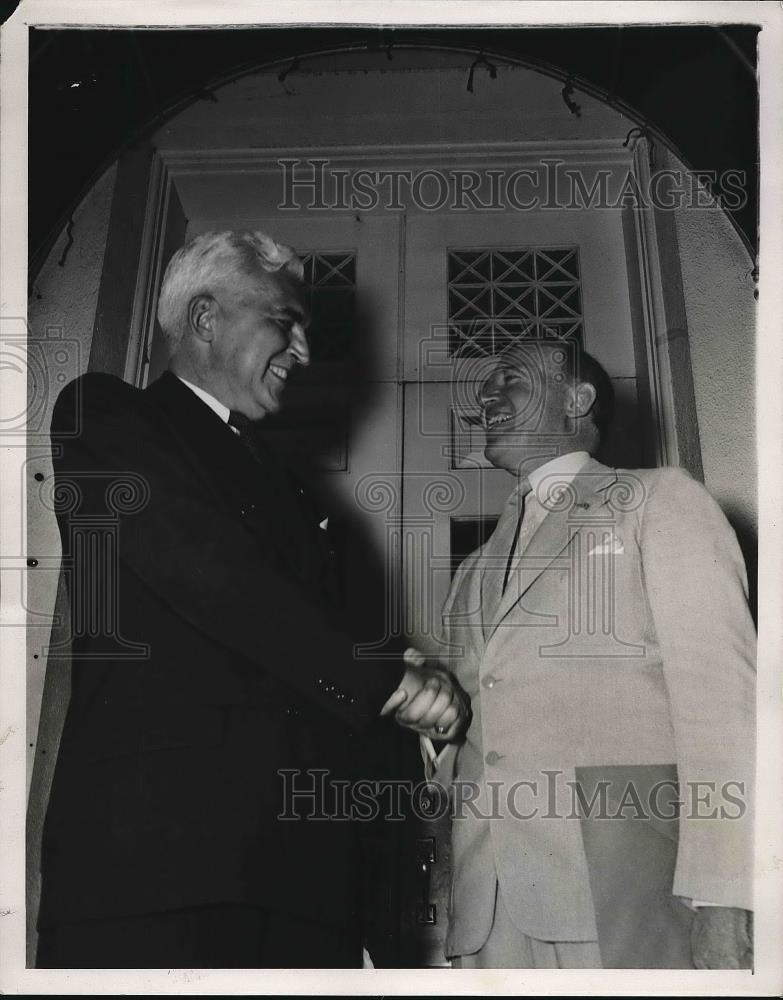 1939 Press Photo Paul McNutt and High Commissioner Francis Sayre - nea84132 - Historic Images