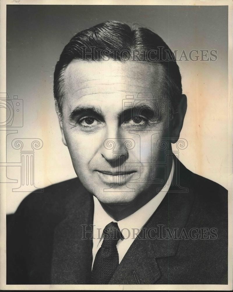 1958 Press Photo Abraham Rubecoff Democratic Candidate Governor of Conneticut - Historic Images