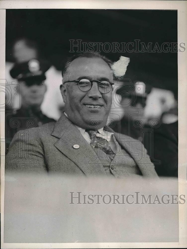 1937 Press Photo Jose Quevedo, Mexican Foreign Propaganda Head - nea90064 - Historic Images