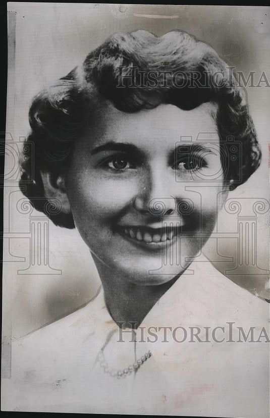 1953 Press Photo Mary Lou Henning, missing in St John's, Mich - nea77282 - Historic Images