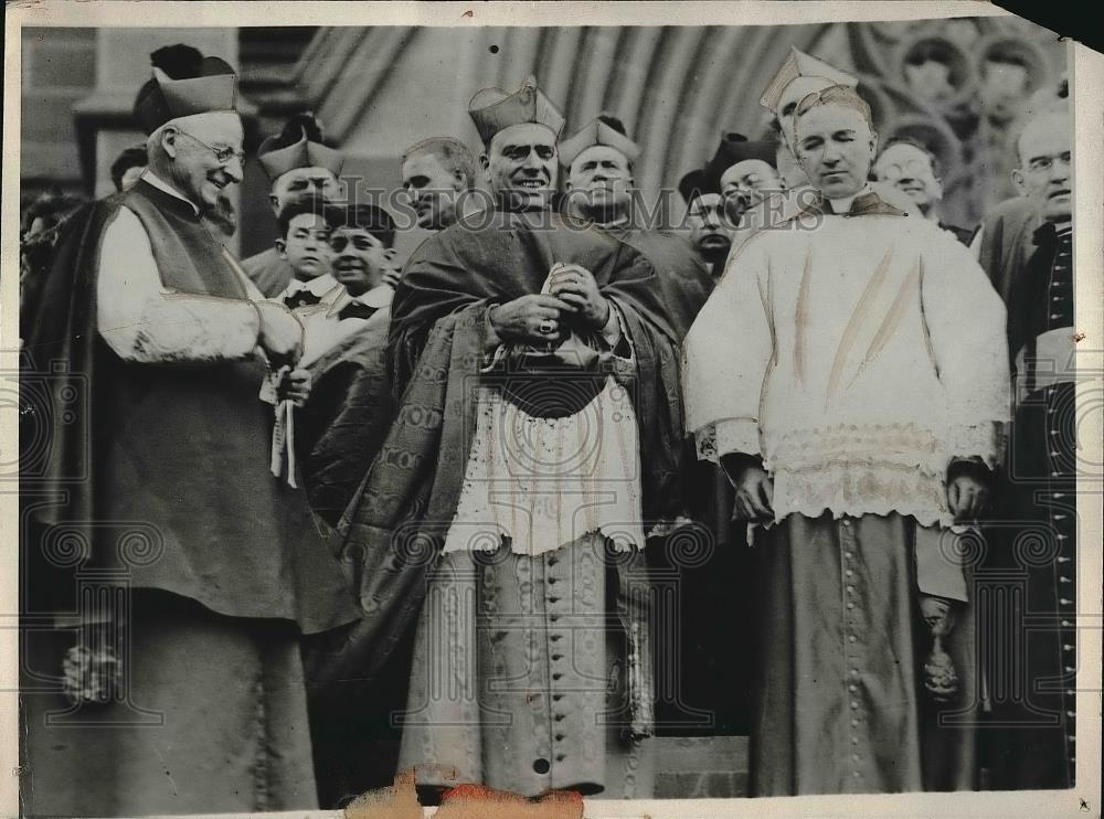 1928 Press Photo Cardinal Cerretti Papal Legate To Sydney Eucharistic Congress - Historic Images