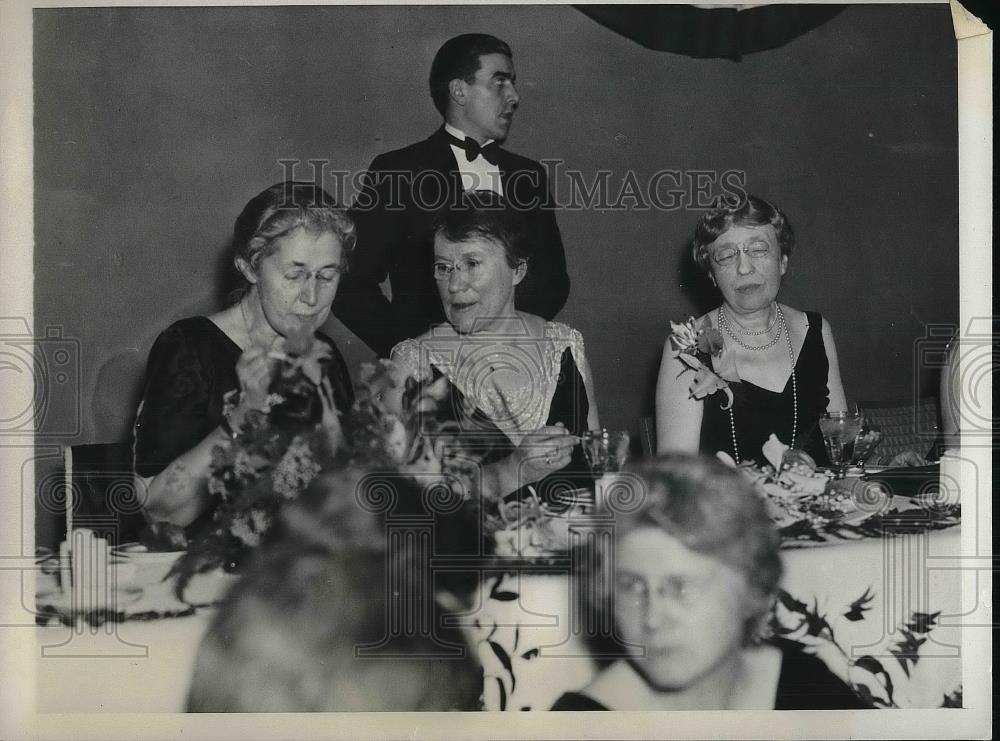 1932 Press Photo Dr Mary Emma Wolley President Of Mount Holyoke College - Historic Images