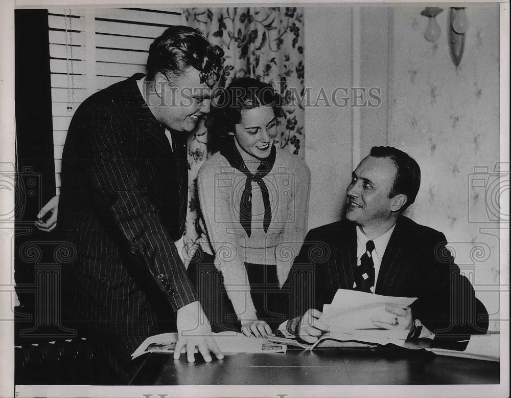 1937 Press Photo Young Democrats of American Regional Office in Atlanta Georgia. - Historic Images