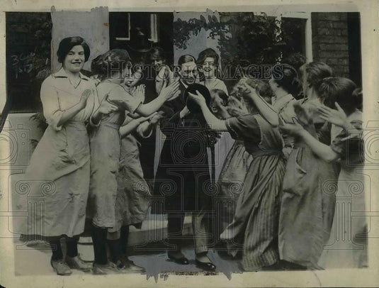 1922 Press Photo The Duke of York was accorded a real "Lancashire" welcomed by - Historic Images