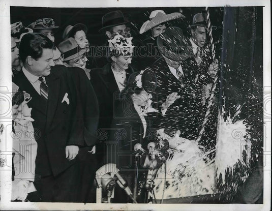 1941 Press Photo Senhora Alzira Vargas Do Amaral Peixoto Daughter of Pres Vargas - Historic Images